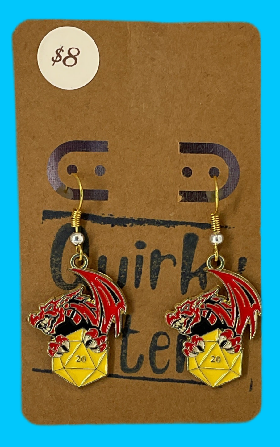 D&D themed Earrings
